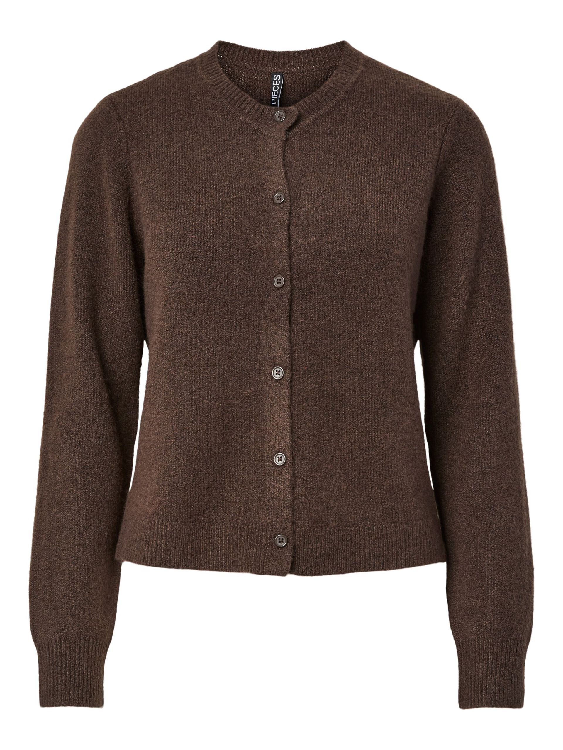 Carousel image - PCMALOU STRICKJACKE, Hot Fudge | 5