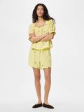 Product image thumbnail - PCSELENA SHORTS, Pale Banana | 5
