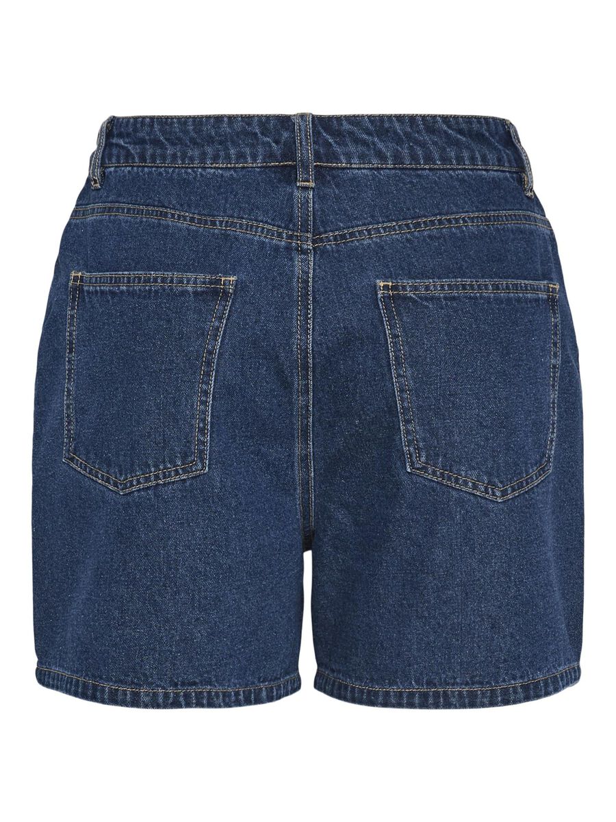 Product carousel image - PCABBI MW DENIM SHORTS, Medium Blue Denim | 2