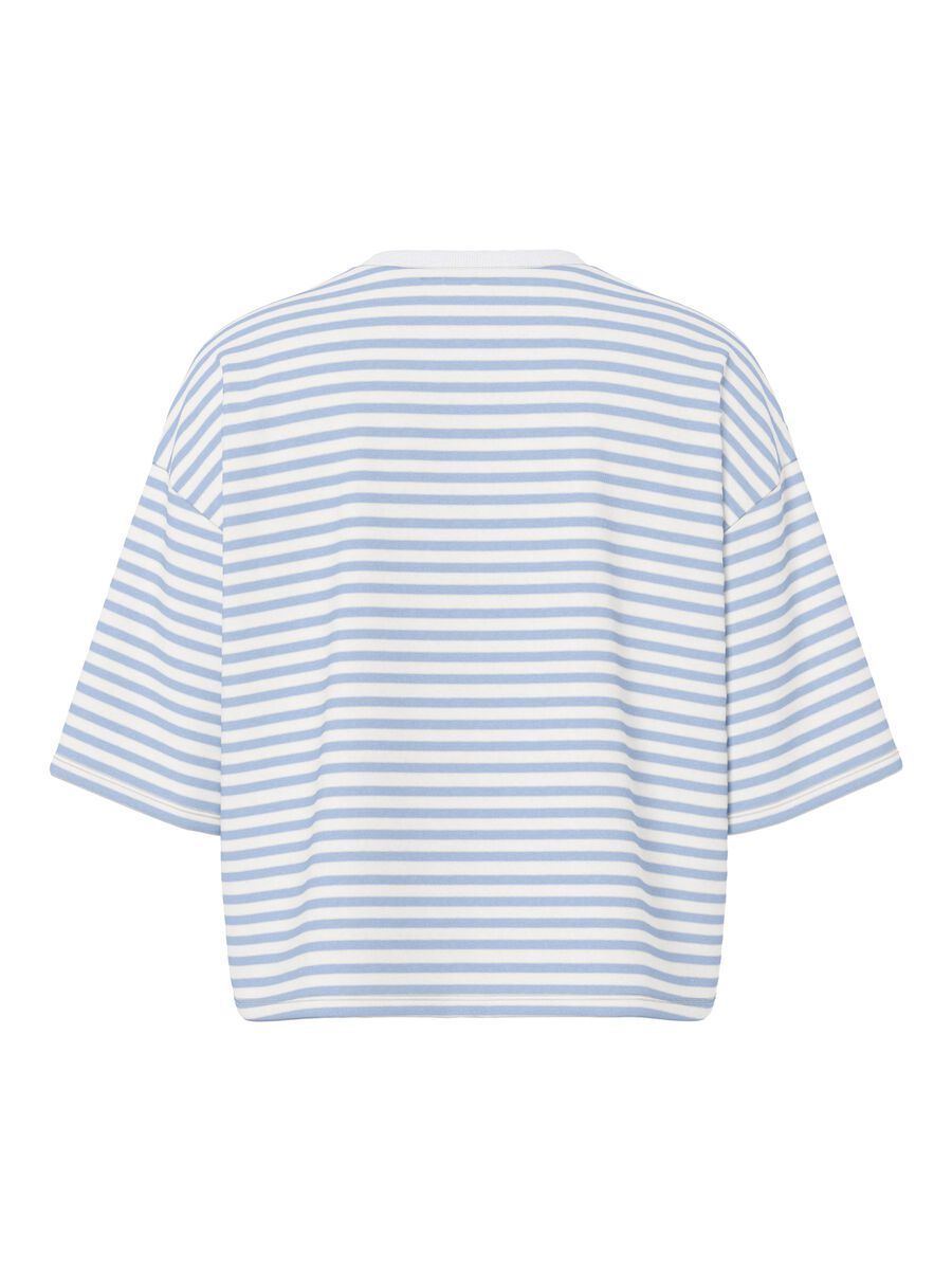Product carousel image - PCSADIE 2/4 BOXY  T-SHIRT, Cashmere Blue | 2