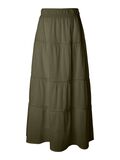 Product image thumbnail - PCASTRID JUPE LONGUE, Burnt Olive | 6