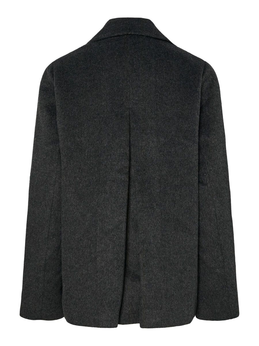 Product carousel image - PCJASMIN WOLMIX BLAZER, Black | 2