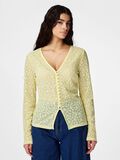 Product image thumbnail - PCBAISY CARDIGAN, French Vanilla | 1