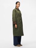 Product image thumbnail - PCJORMA LONG CORDUROY JACKET, Forest Night | 1