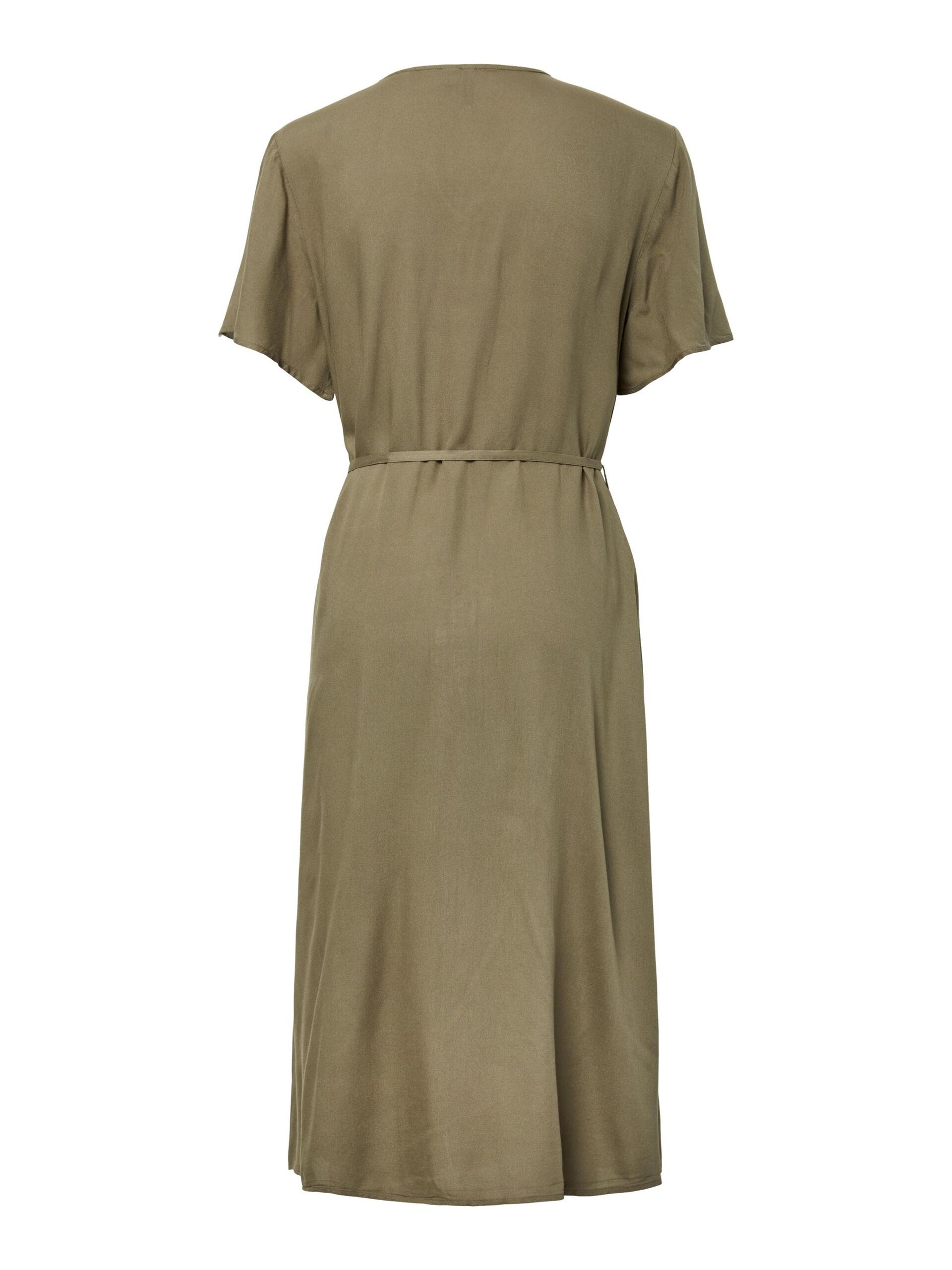 Carousel image - PCNYA V-NECK MIDI DRESS, Mermaid | 6