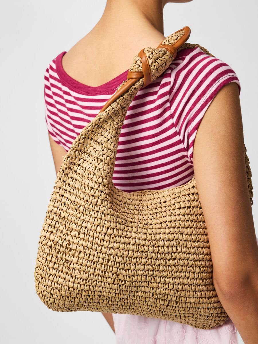 Product carousel image - PCKANALA - PAILLE SAC PORT&Eacute; &Eacute;PAULE, Nature | 2