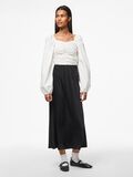 Product image thumbnail - PCMALYSIA LONG SLEEVED TOP, Cloud Dancer | 3