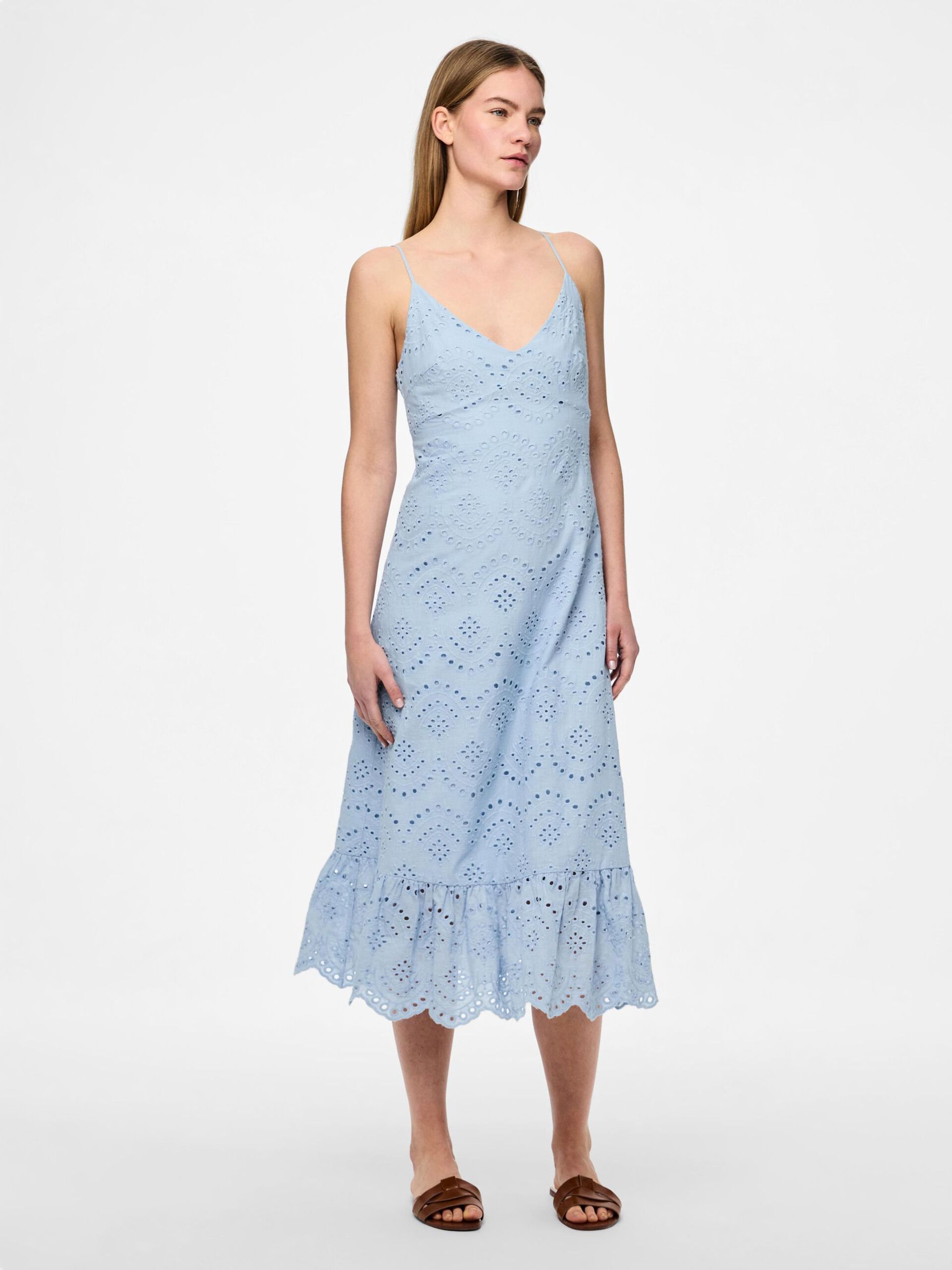 Carousel image - PCVILDE SLEEVELESS DRESS, Cashmere Blue | 3