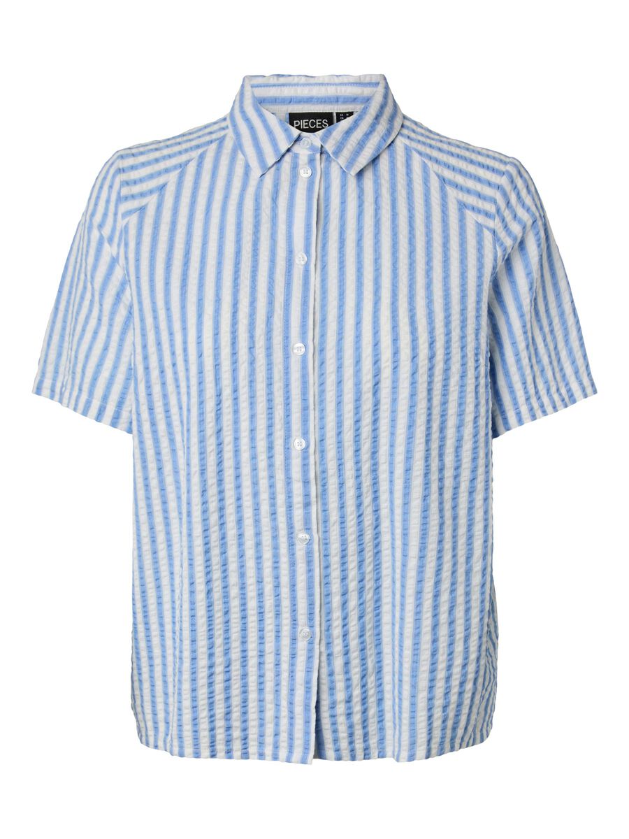 Carousel image - KORT&Auml;RMAD SKJORTA, Hydrangea | 6