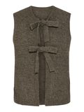 Product image thumbnail - PCSILLY KNITTED VEST, Morel | 7