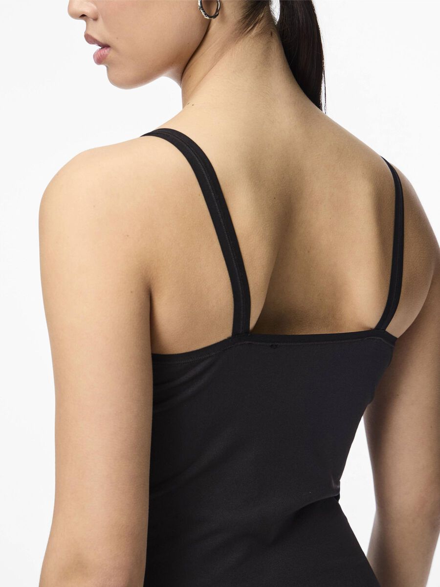 Carousel image - PCBALLROOM SLIP DRESS, Black | 4