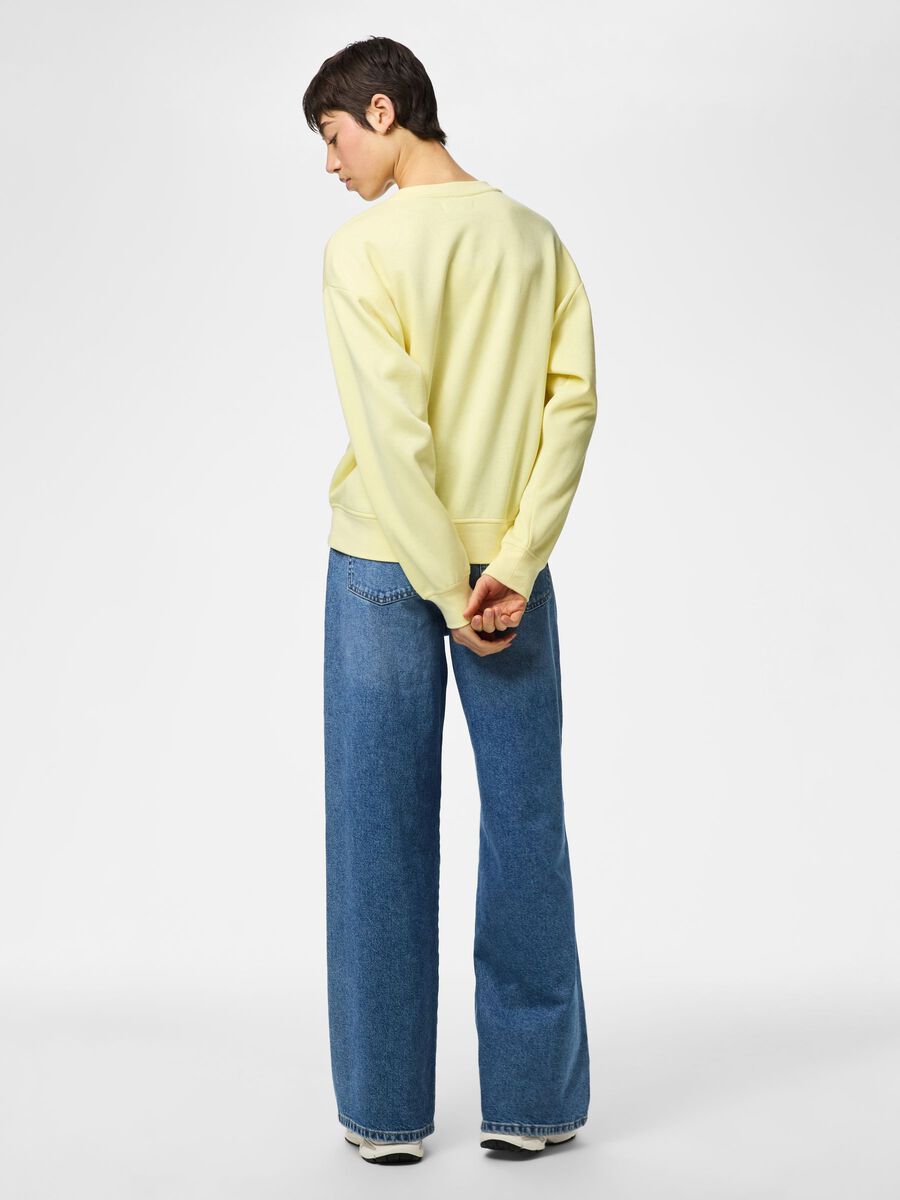 Carousel image - PCCHILLI LOOSE FIT SWEATSHIRT, French Vanilla | 2