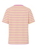 Product image thumbnail - PCRIA - RAYURES T-SHIRT, French Vanilla | 2