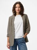 Product image thumbnail - PCBOSELLA 3/4 PRINTED BLAZER, White Pepper | 1