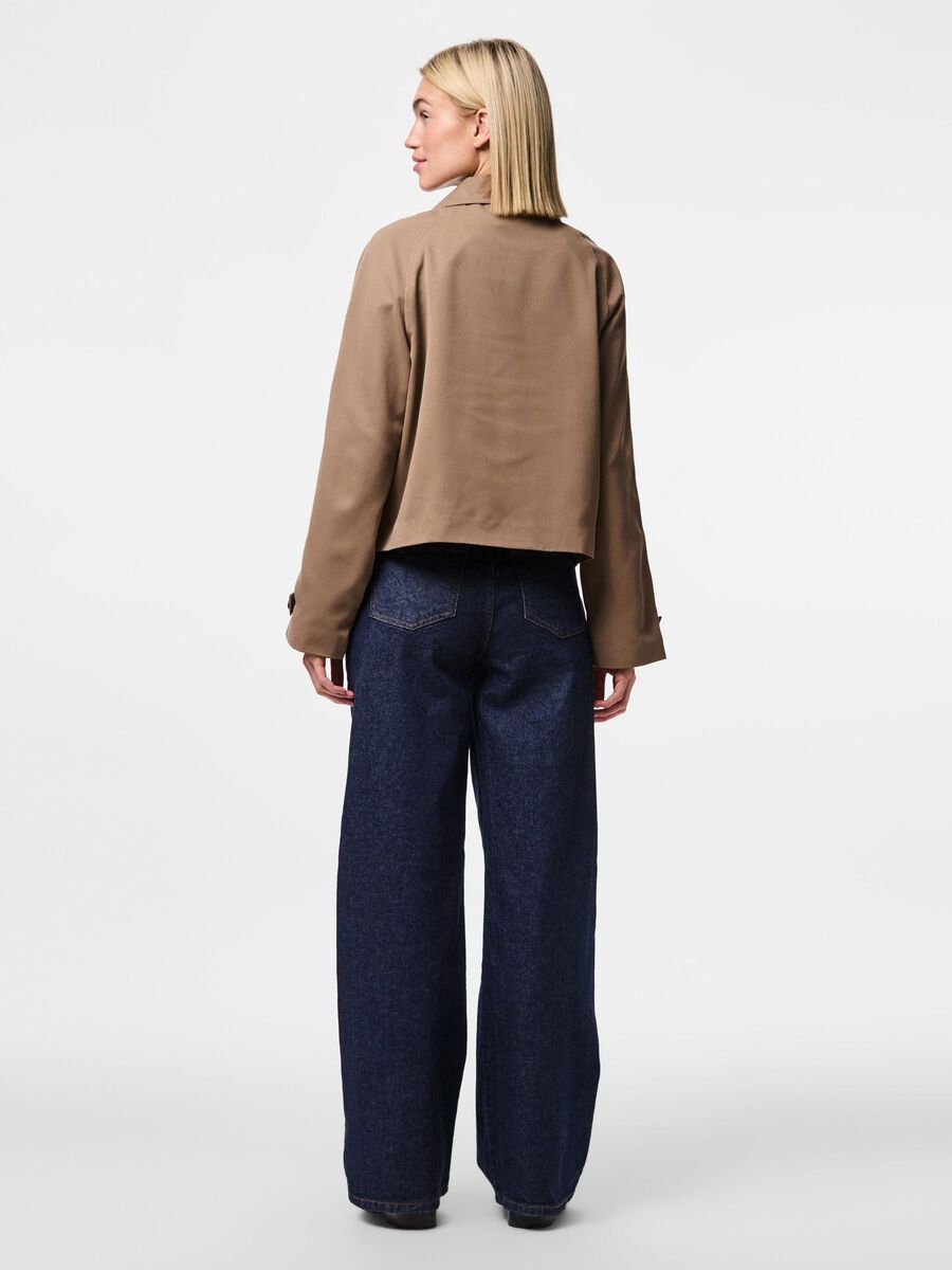 Carousel image - PCSCARLETT KORT TRENCHCOAT, Brown Lentil | 2