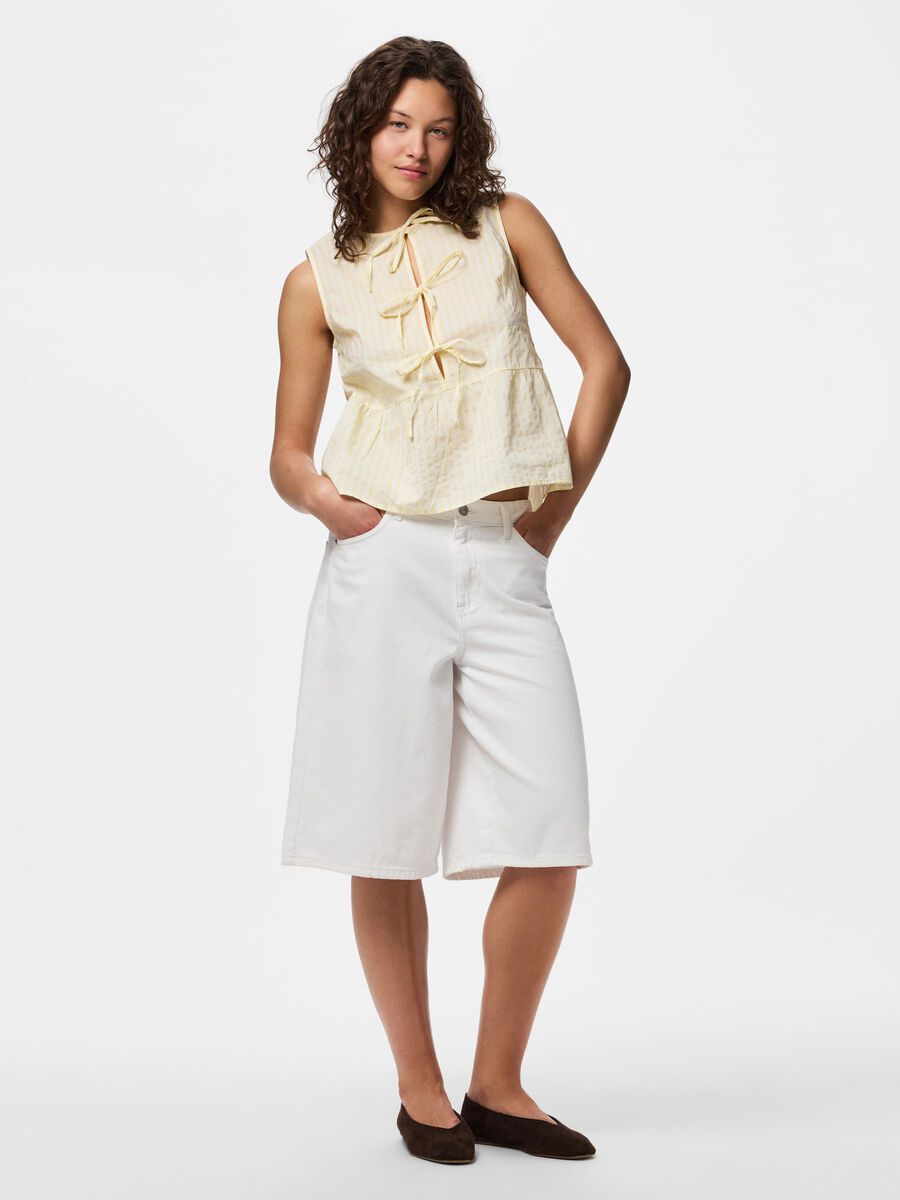 Product carousel image - PCJOLLY GEBUNDENES TOP, French Vanilla | 1