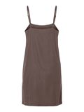 Product image thumbnail - PCPIA STRAP  MINI DRESS, Coffee Quartz | 2