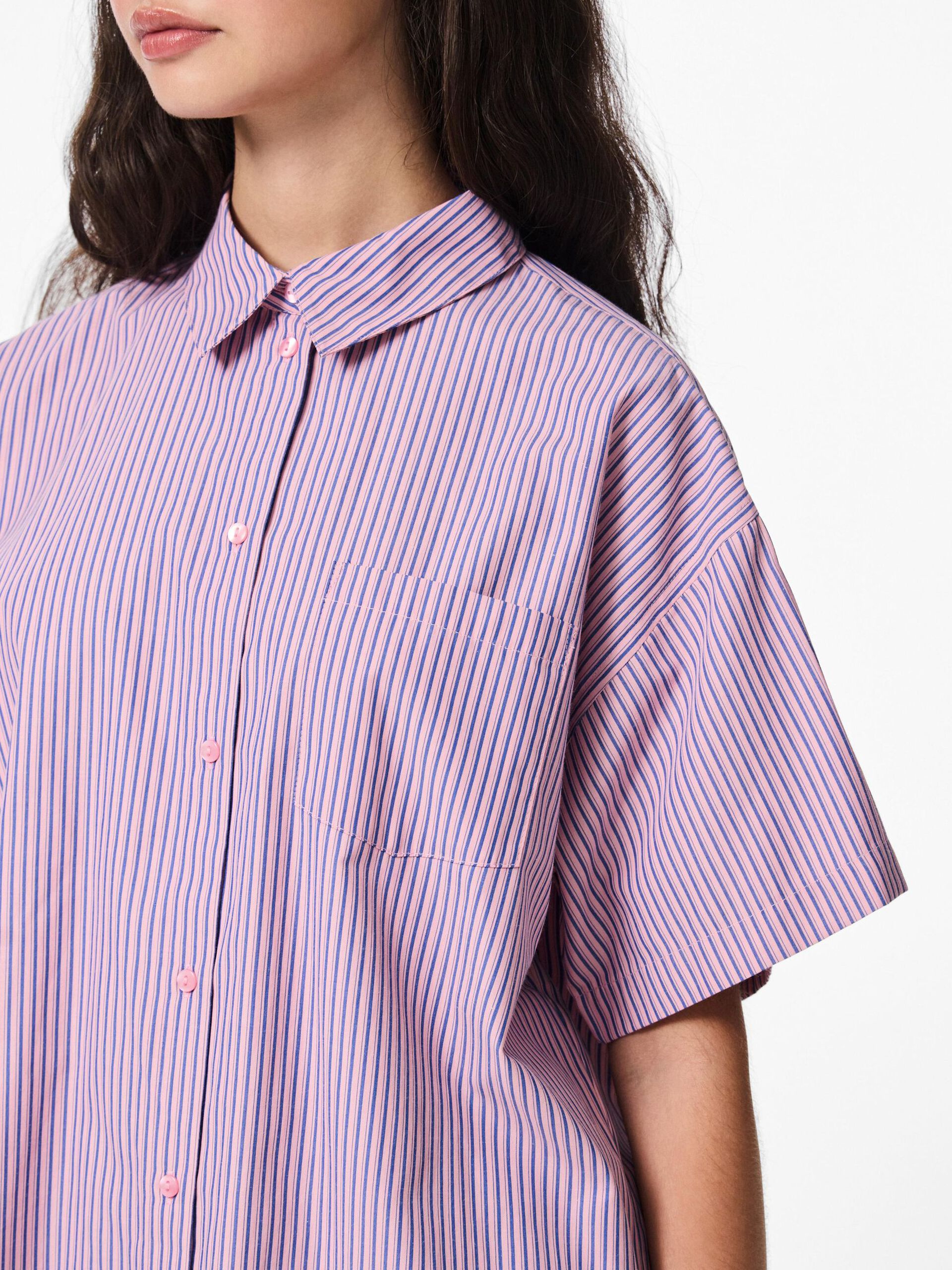 Carousel image - PCFEMME SHIRT, Fuchsia Pink | 4