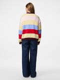 Product image thumbnail - PCBIKKA KNITTED JUMPER, French Vanilla | 2