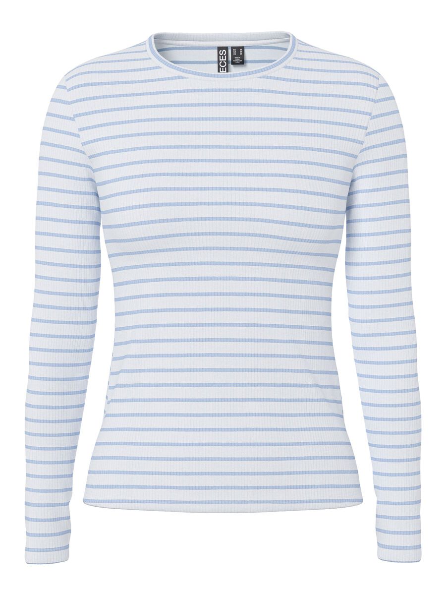 Product carousel image - PCRUKA LONG SLEEVED TOP, Cashmere Blue | 1