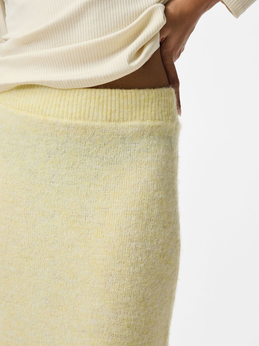 Carousel image - PCPAM KNITTED SKIRT, French Vanilla | 6