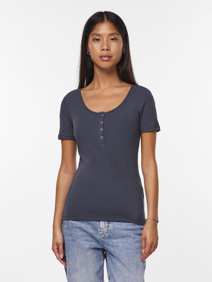 Carousel image - PCKITTE  SHORT SLEEVED TOP, Ombre Blue | 1