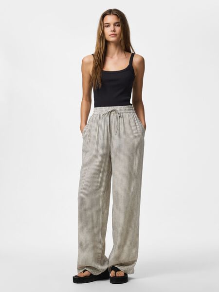 Pieces PCPIA LINEN BLEND WIDE-LEG TROUSERS, Birch, highres - 17149314_Birch_1235737_005.jpg