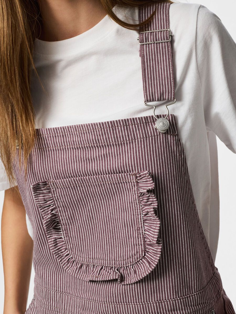 Carousel image - PCBILLO DUNGAREE DENIM DRESS, Sparrow | 4