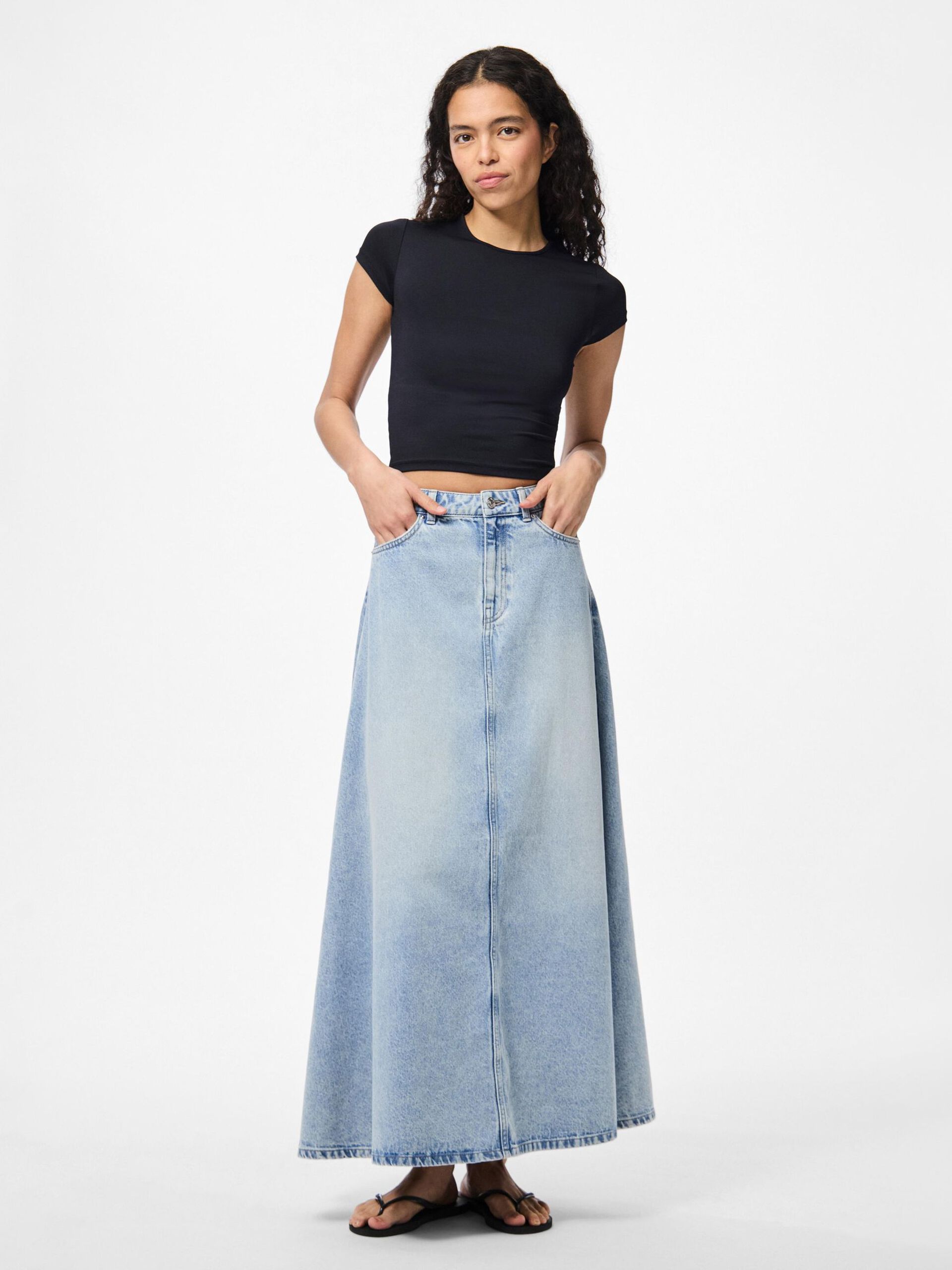 Carousel image - GONNA DI JEANS, Light Blue Denim | 4