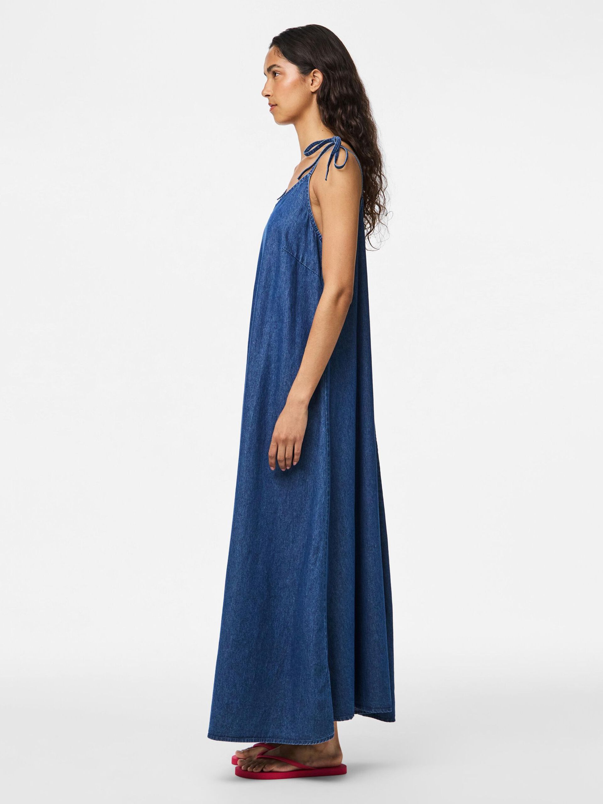 Carousel image - PCTENIM DENIM DRESS, Medium Blue Denim | 5