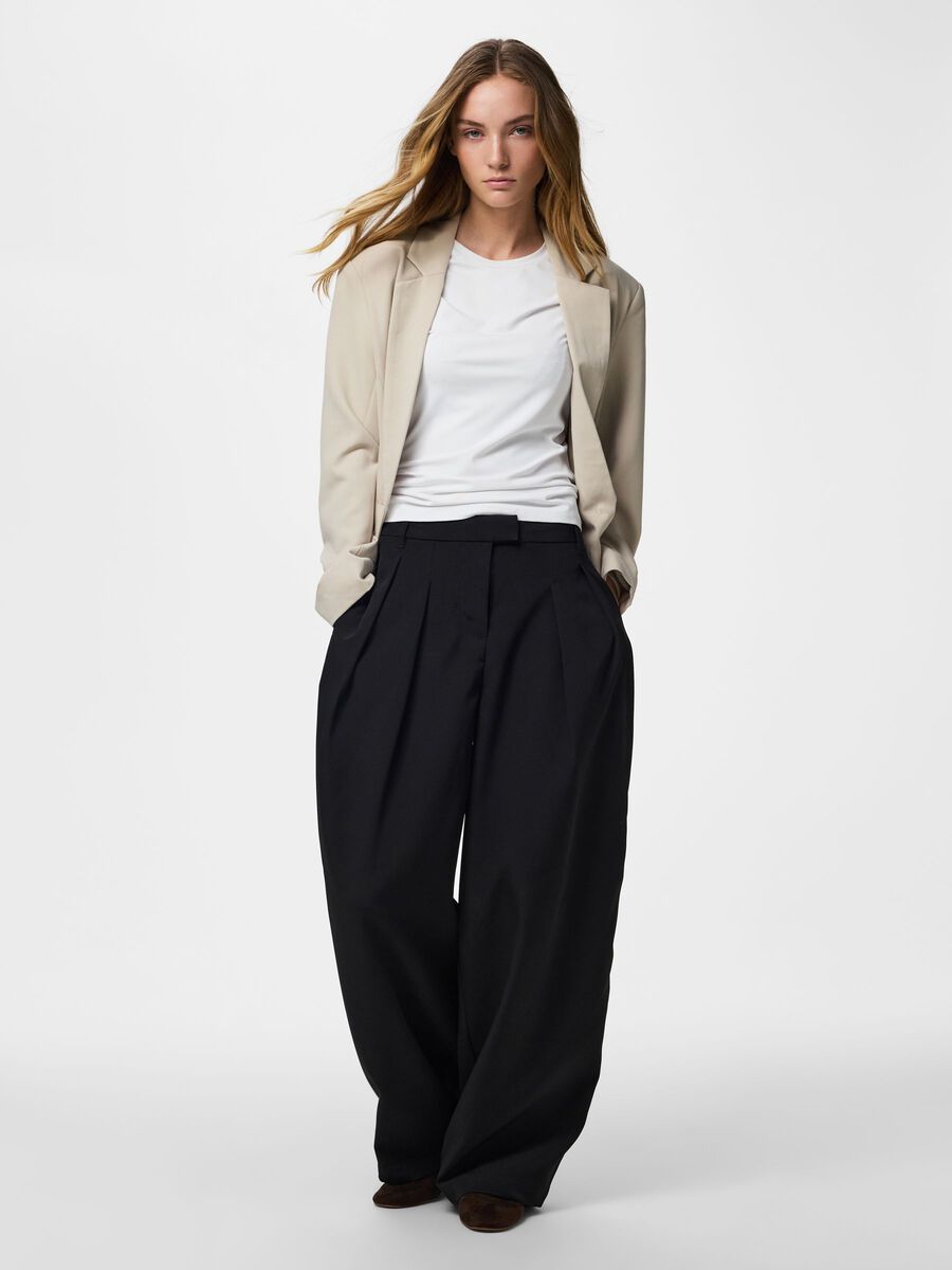 Carousel image - PCKAMIL OVERSIZED BLAZER, Silver Lining | 5