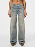 Product image thumbnail - PCSELMA MW WIDE FIT JEANS, Medium Blue Denim | 3