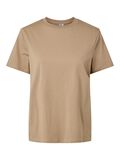 Product image thumbnail - PCRIA KATOEN T-SHIRT, Silver Mink | 6