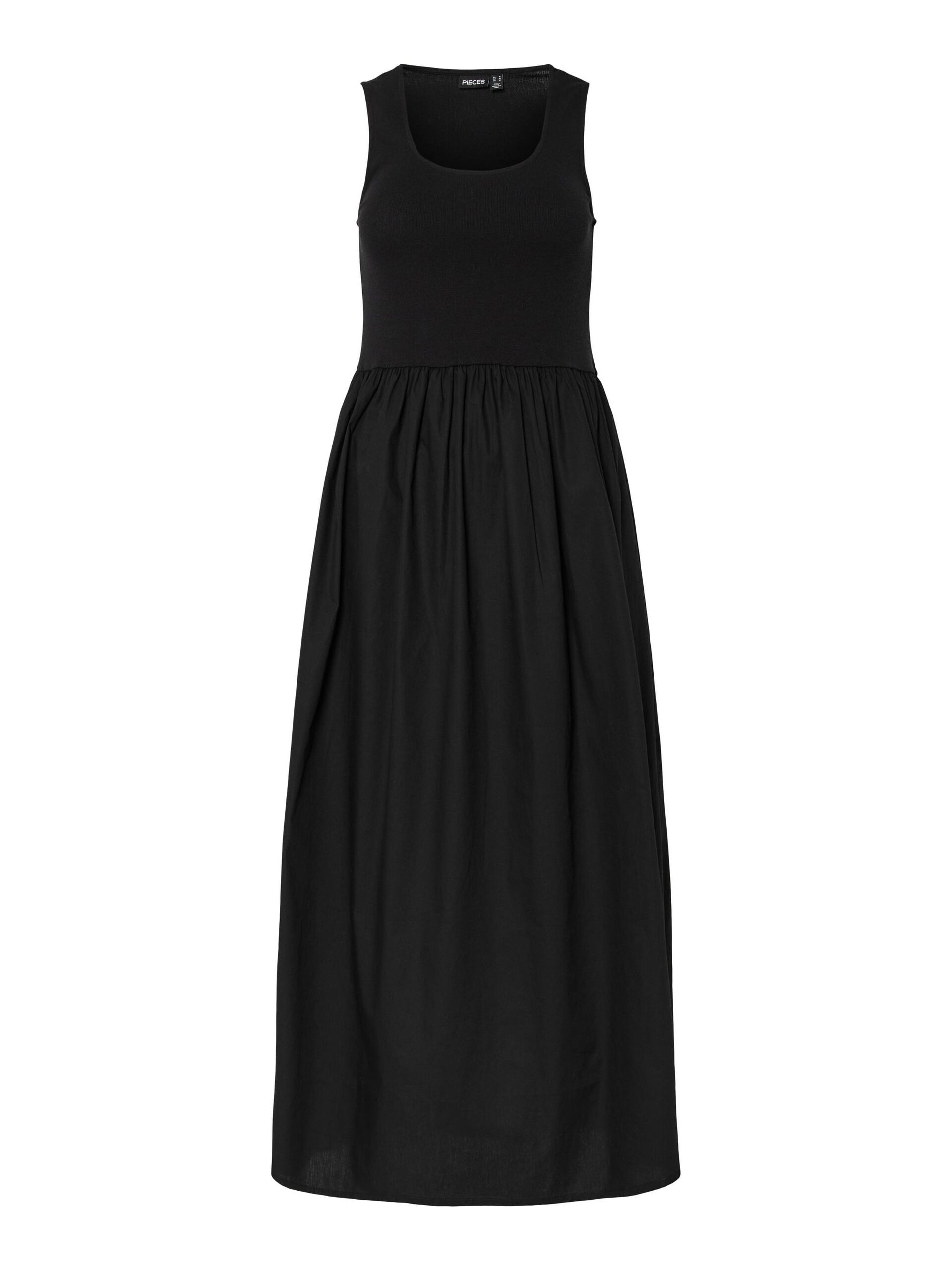Carousel image - PCDULLA ROBE MI-LONGUE, Black | 5