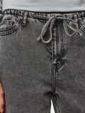 Product image thumbnail - PCFANU - TMH - LIEN À NOUER JEAN À COUPE AMPLE, Medium Grey Denim | 4