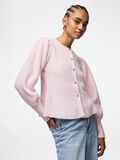 Product image thumbnail - PCANNIE KNITTED CARDIGAN, Pink-A-Boo | 1
