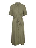 Product image thumbnail - PCPIA LINNENMIX BLOUSEJURK, Deep Lichen Green | 5