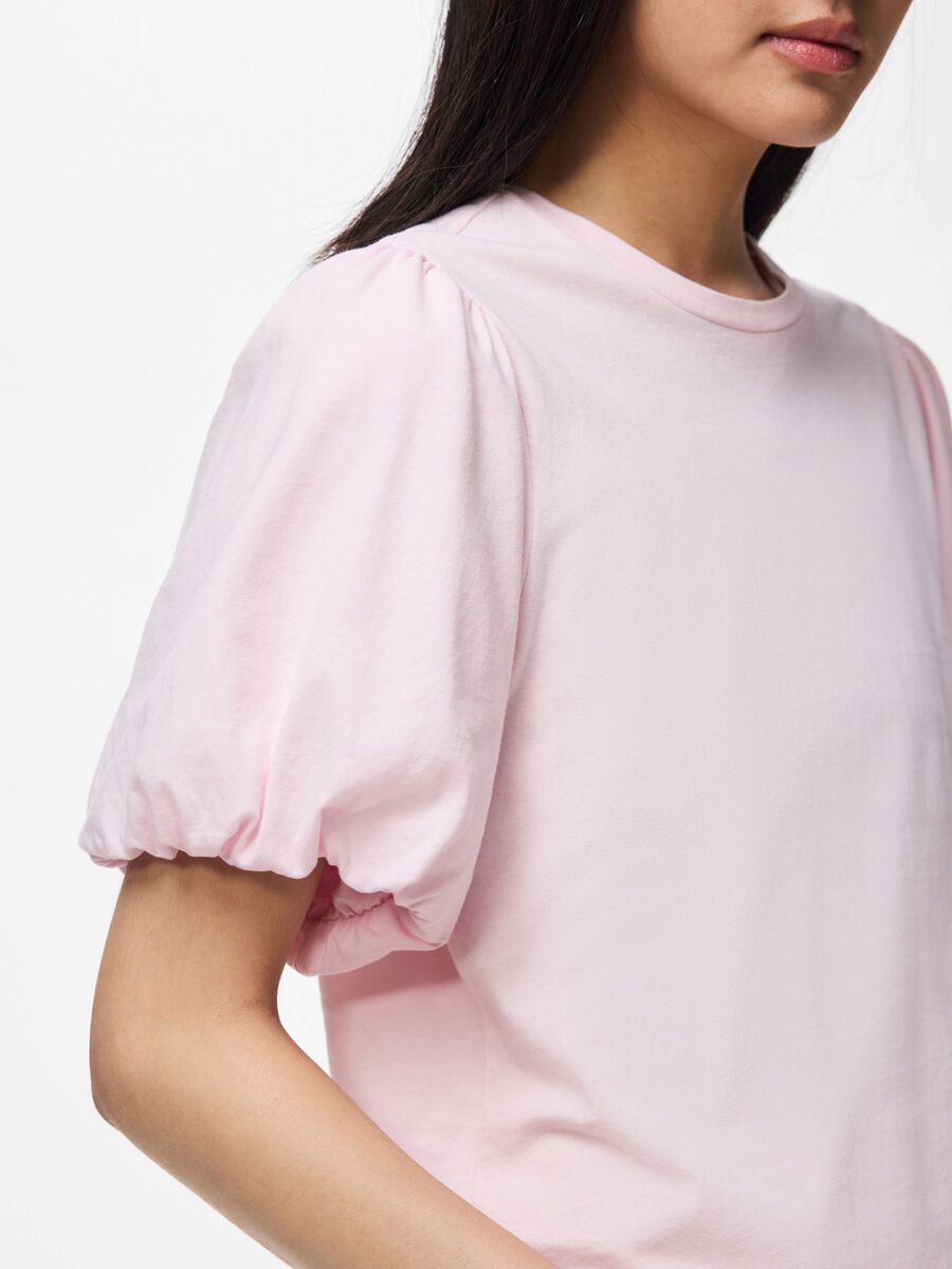 Carousel image - PCPERNILLA PUFF T-SHIRT, Cradle Pink | 4