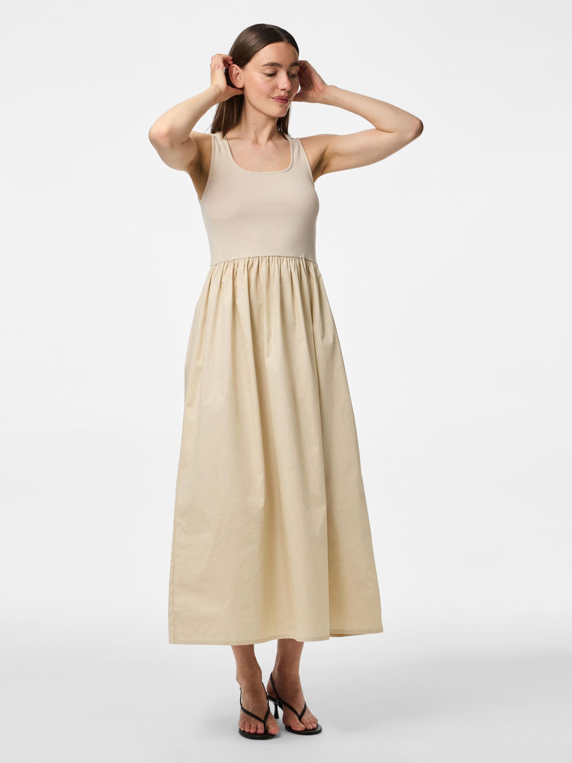 Carousel image - PCDULLA MAXI-JURK, Silver Gray | 3