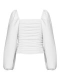 Product image thumbnail - PCMALYSIA LONG SLEEVED TOP, Cloud Dancer | 6