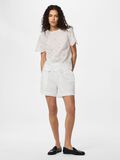 Product image thumbnail - PCVILDE KORT&Auml;RMAD BLUS, Bright White | 5