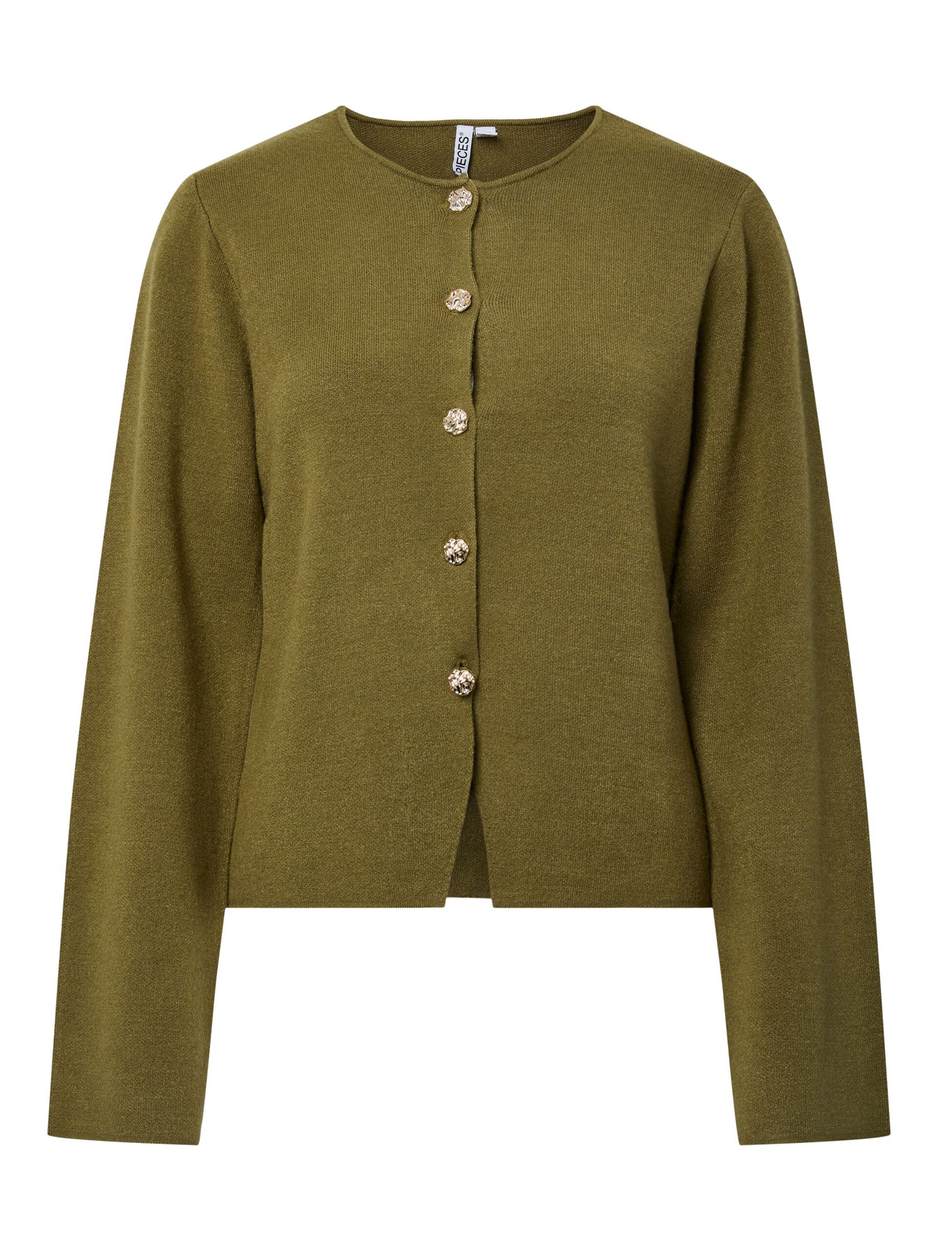 Carousel image - CARDIGAN A MAGLIA, Sphagnum | 5