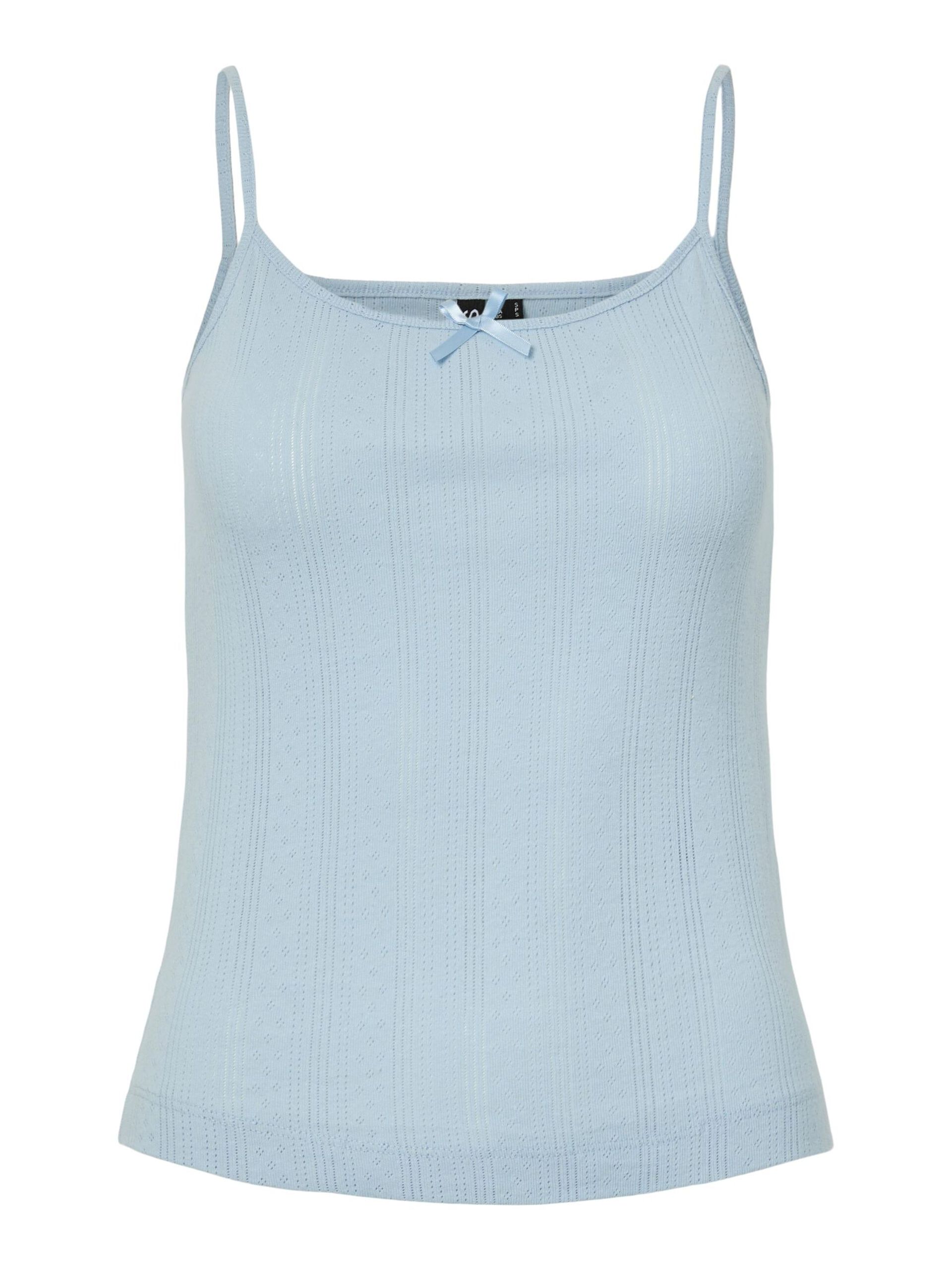 Carousel image - PCMARIE POINTELLE SINGLET, Cashmere Blue | 6