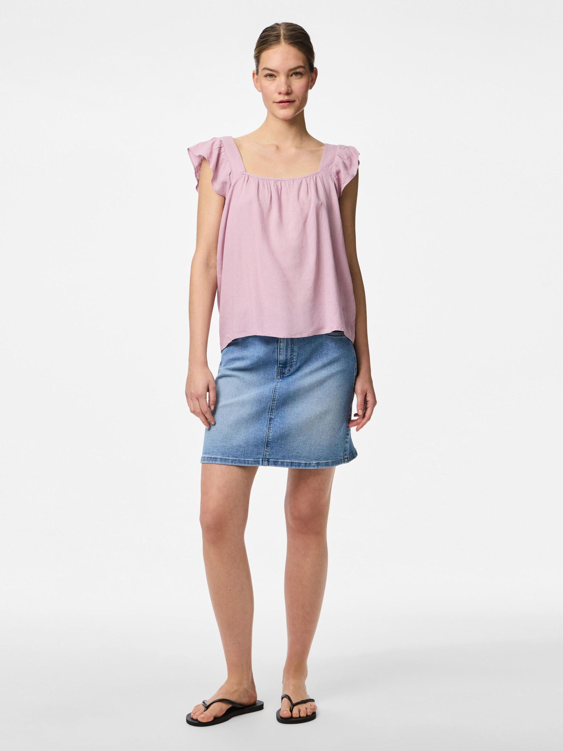 Carousel image - PCPIA SLEEVELESS TOP, Dawn Pink | 3