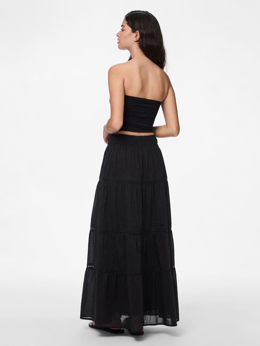 Carousel image - PCASTRID MAXI SKIRT, Black | 2