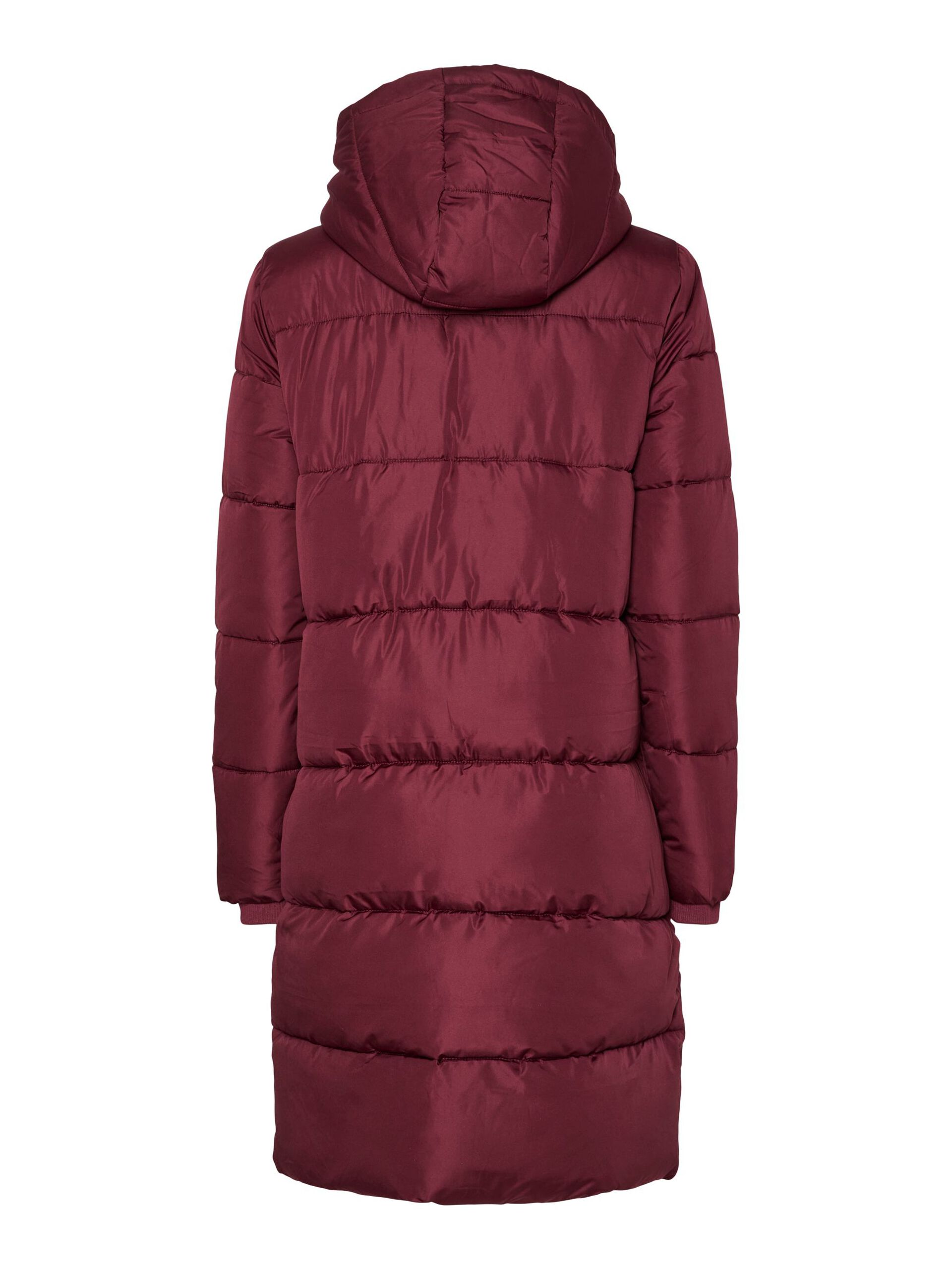 Carousel image - PCBEE LONG PADDED JACKET, Tawny Port | 7