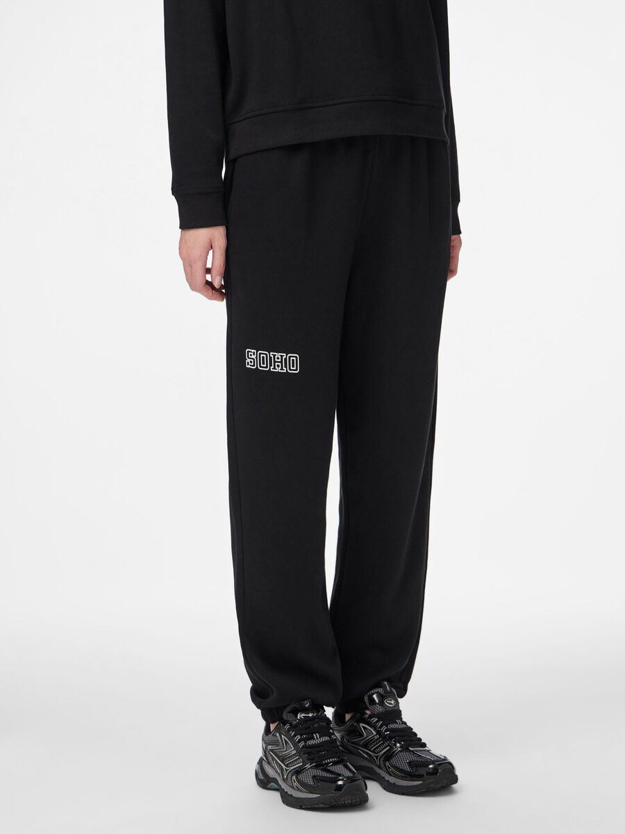 Carousel image - PCRISSO HW JOGGINGHOSE, Black | 1