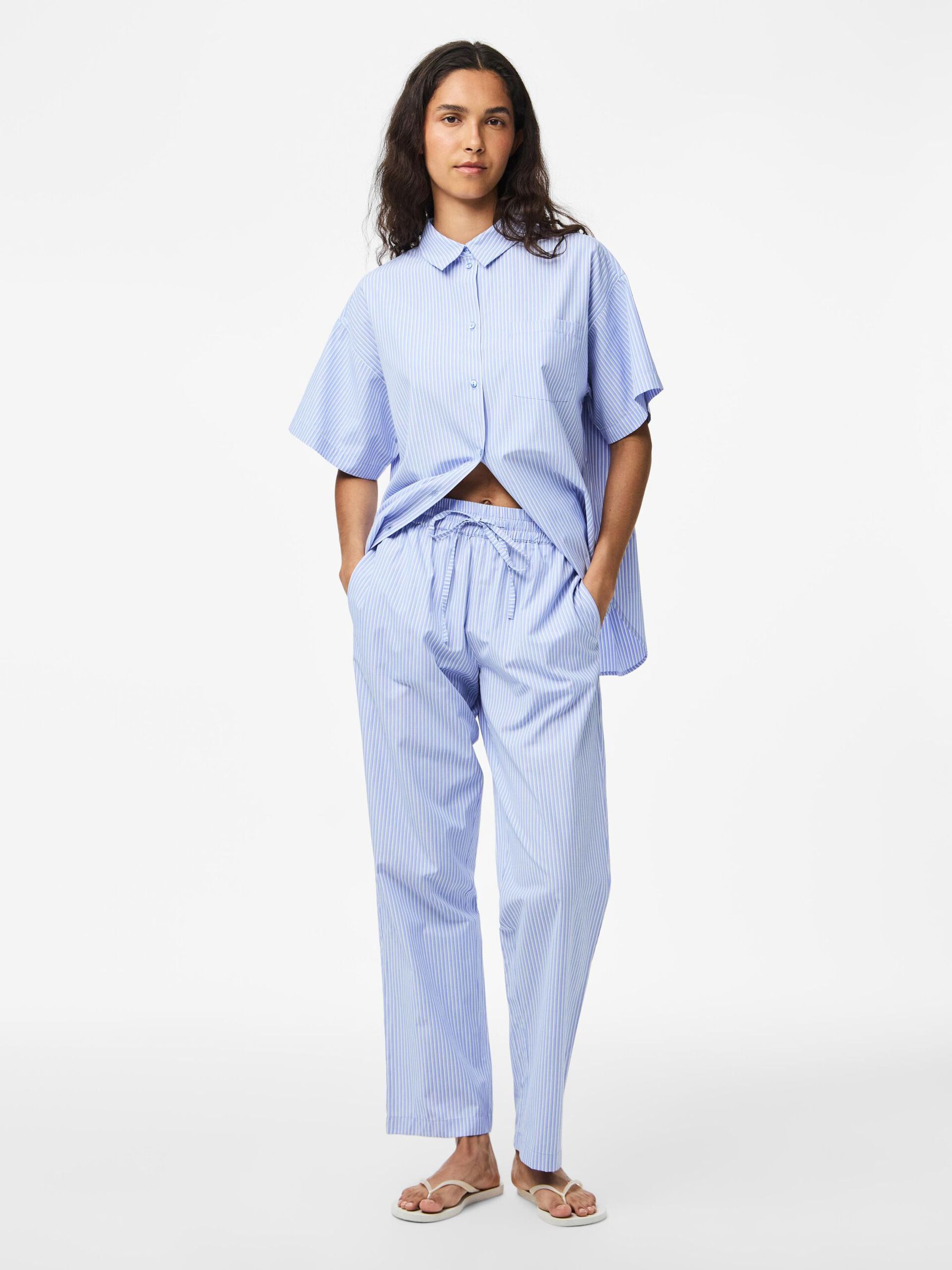 Carousel image - PCFEMME PANTALON, Cornflower Blue | 5