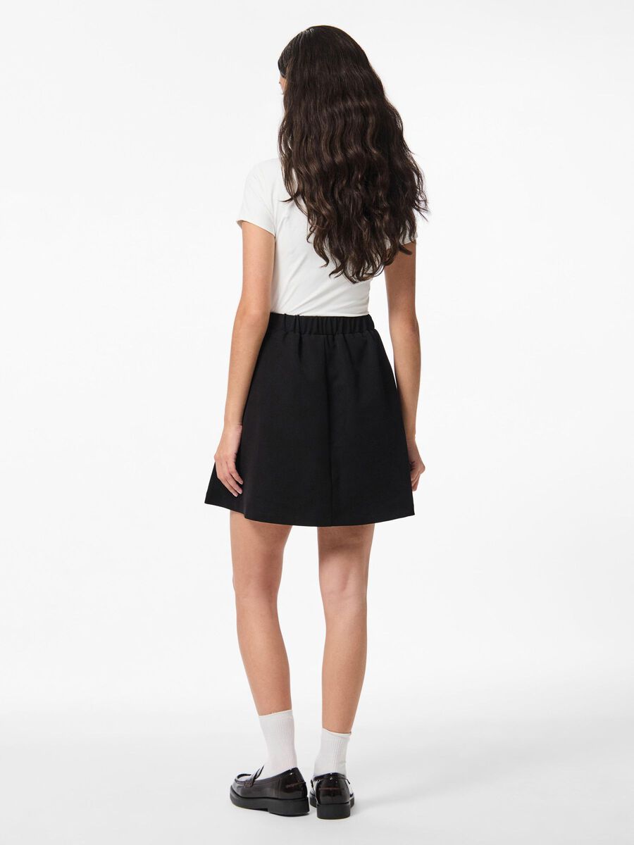 Carousel image - PCKAMIL HW MINI SKIRT, Black | 2