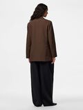 Product image thumbnail - PCNOLINE LOOSE FIT BLAZER, Hot Fudge | 3